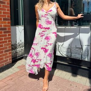 Joie Dami Asymmetrical Hem Floral Dress Size 2 NWT